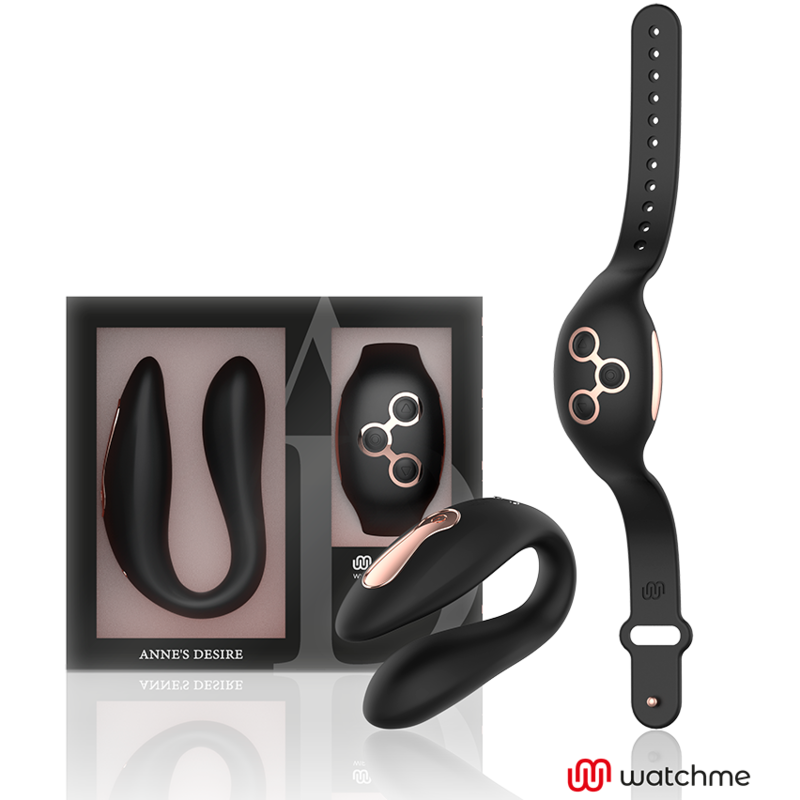 EL DESEO DE ANNE - TECNOLOGÍA DE DOBLE PLACER A WATCHME NEGRO/ORO