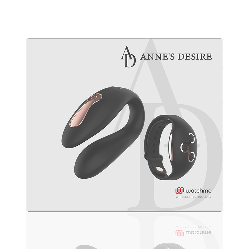 EL DESEO DE ANNE - TECNOLOGÍA DE DOBLE PLACER A WATCHME NEGRO/ORO