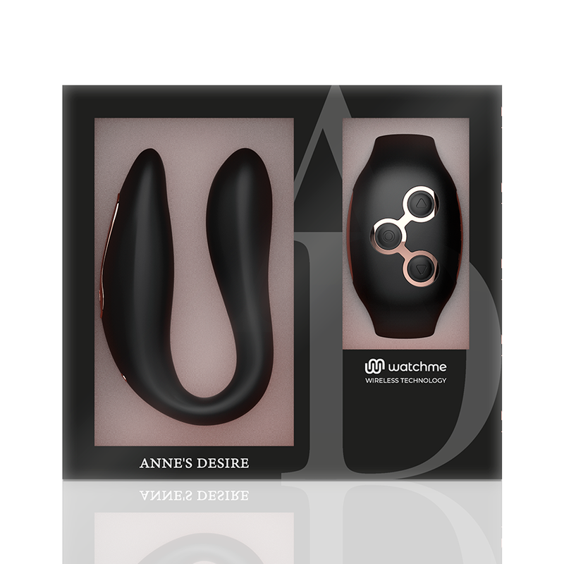 EL DESEO DE ANNE - TECNOLOGÍA DE DOBLE PLACER A WATCHME NEGRO/ORO