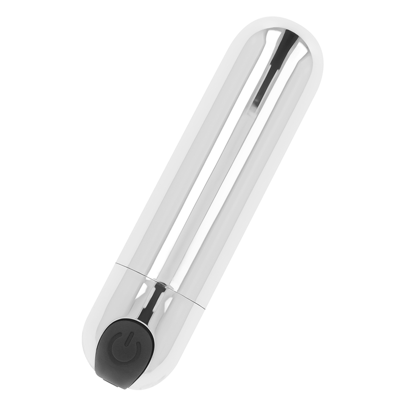 SILVER VIBRATING BULLET 8 CM