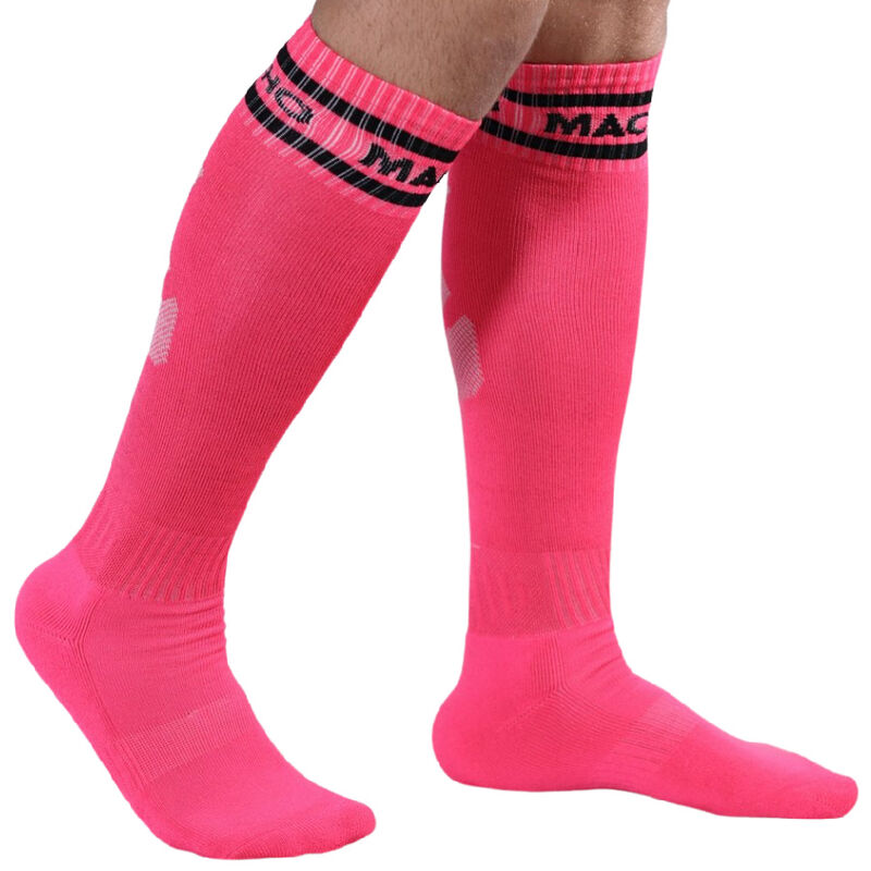 HOMBRE - CALCETINES LARGOS TALLA UNICA ROJO