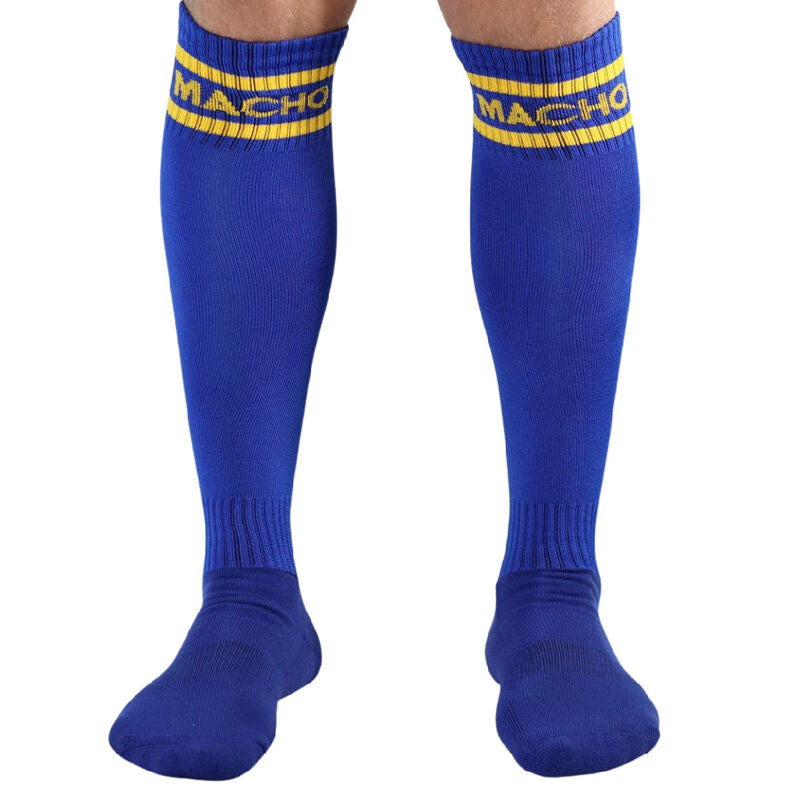 HOMBRE - CALCETINES LARGOS TALLA UNICA ROJO