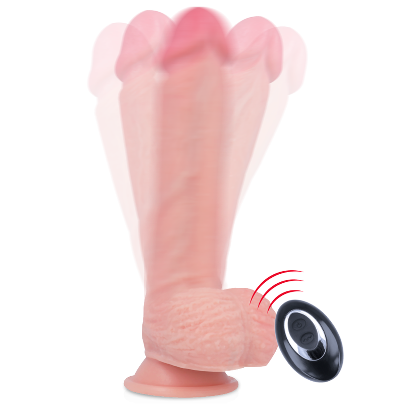 ROCKARMY - VIBRADOR DE SILICONA LÍQUIDA ARC+ PREMIUM APACHE CONTROL REMOTO 20,5 CM -O- 4,62 CM