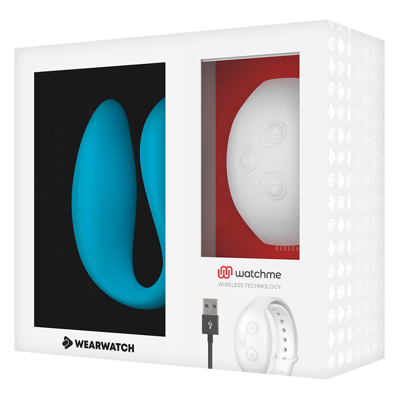 WEARWATCH - DUAL WATCHME TECNOLOGÍA VIBRADORA INDIGO/SNOW